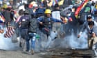 Bolivia protests: five killed in rally calling for exiled Morales's return