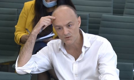 Dominic Cummings gives evidence before MPs