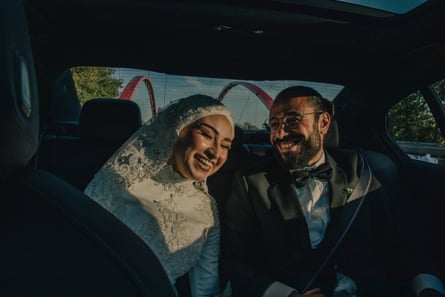 Somar with Aya, just married.