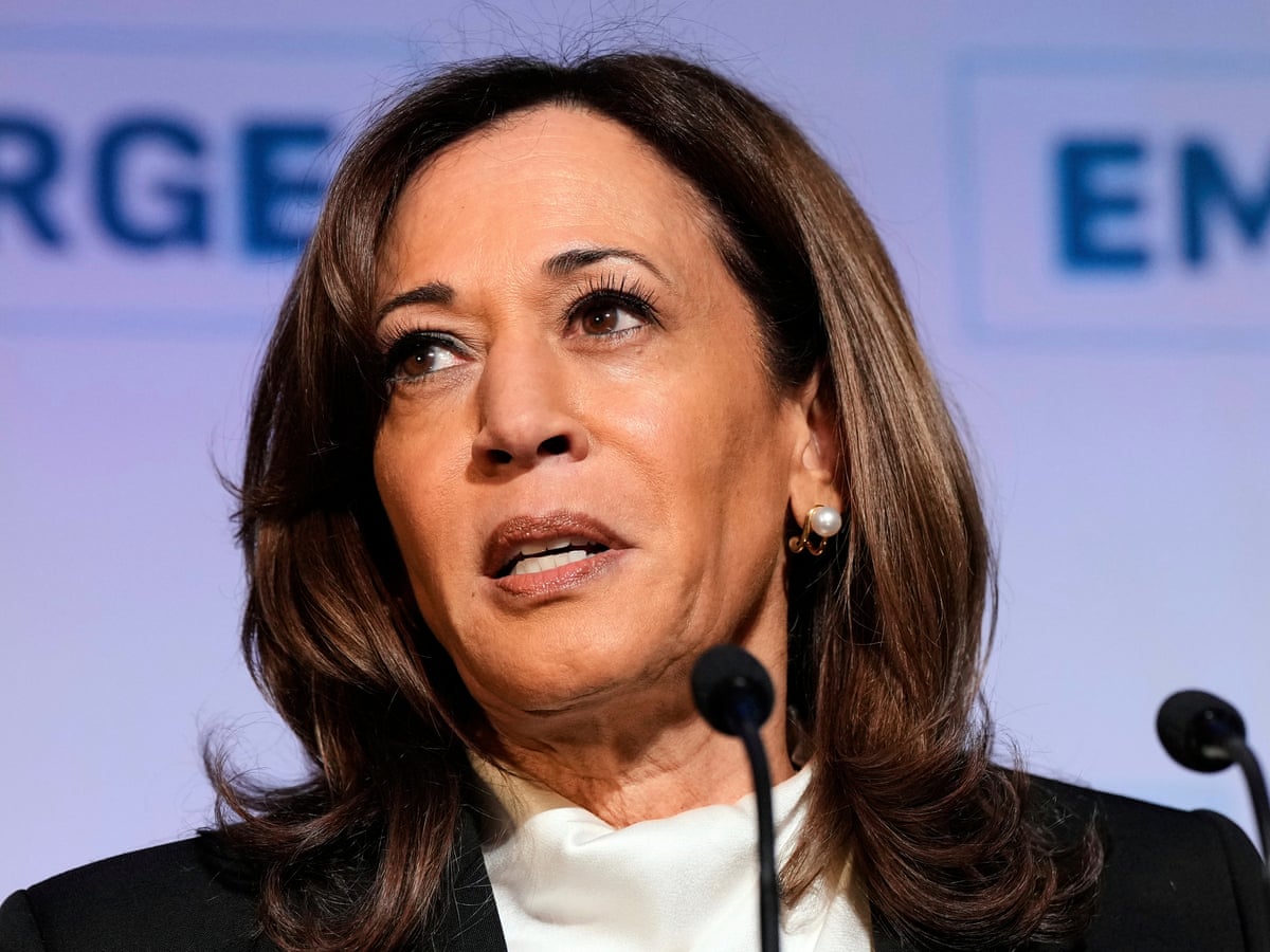 Trump revokes Kamala Harris's Secret Service detail extended by Biden | Donald Trump | The Guardian