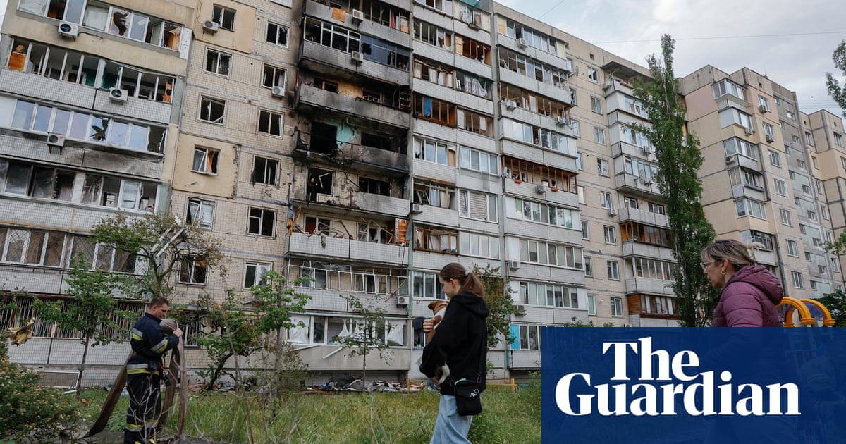 Russia launches one of biggest drone attacks on Kyiv since start of war
