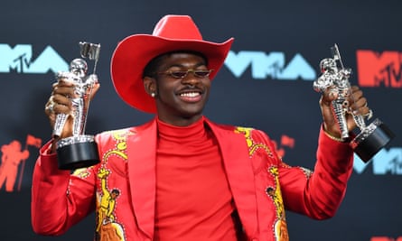 Lil Nas X took home two moonmen, for the Old Town Road Remix with Billy Ray Cyrus