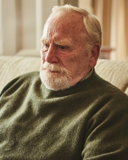 Grieving … James Cosmo in The Bay.