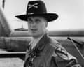Duvall in Apocalypse Now, wearing a cowboy hat