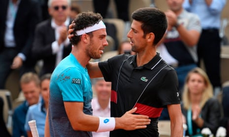 French Open quarter-final: Marco Cecchinato stuns Novak Djokovic – as ...
