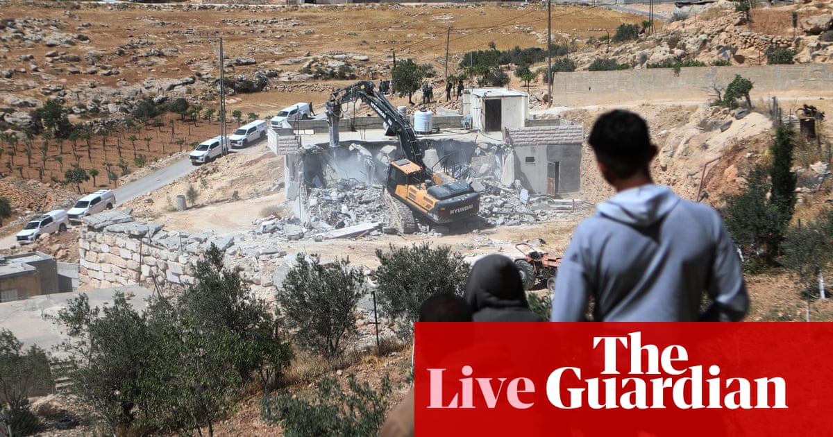 Israel to establish more settlements in the West Bank Middle East crisis live