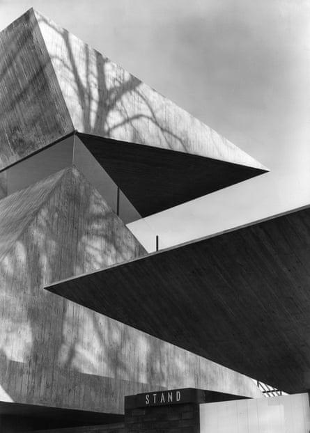 Brutalist roof detail