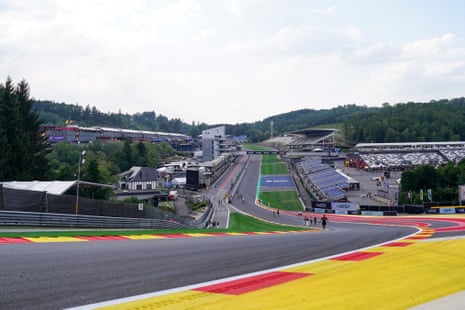 General View of the Spa-Francorchamps circuit