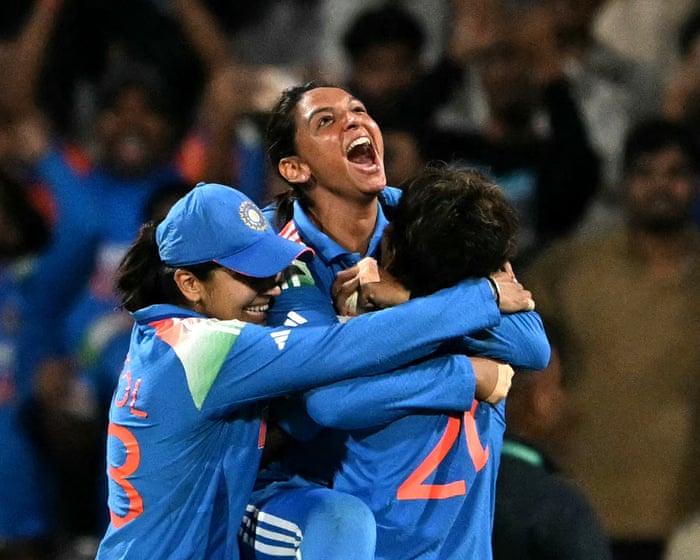 India beat South Africa by 52 runs to win Women’s Cricket World Cup final – live reaction