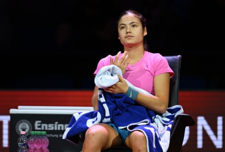 La joueuse de tennis Emma Raducanu