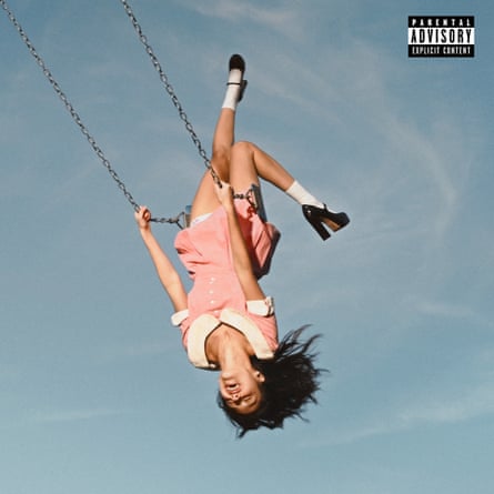 Olivia Rodrigo on a swing