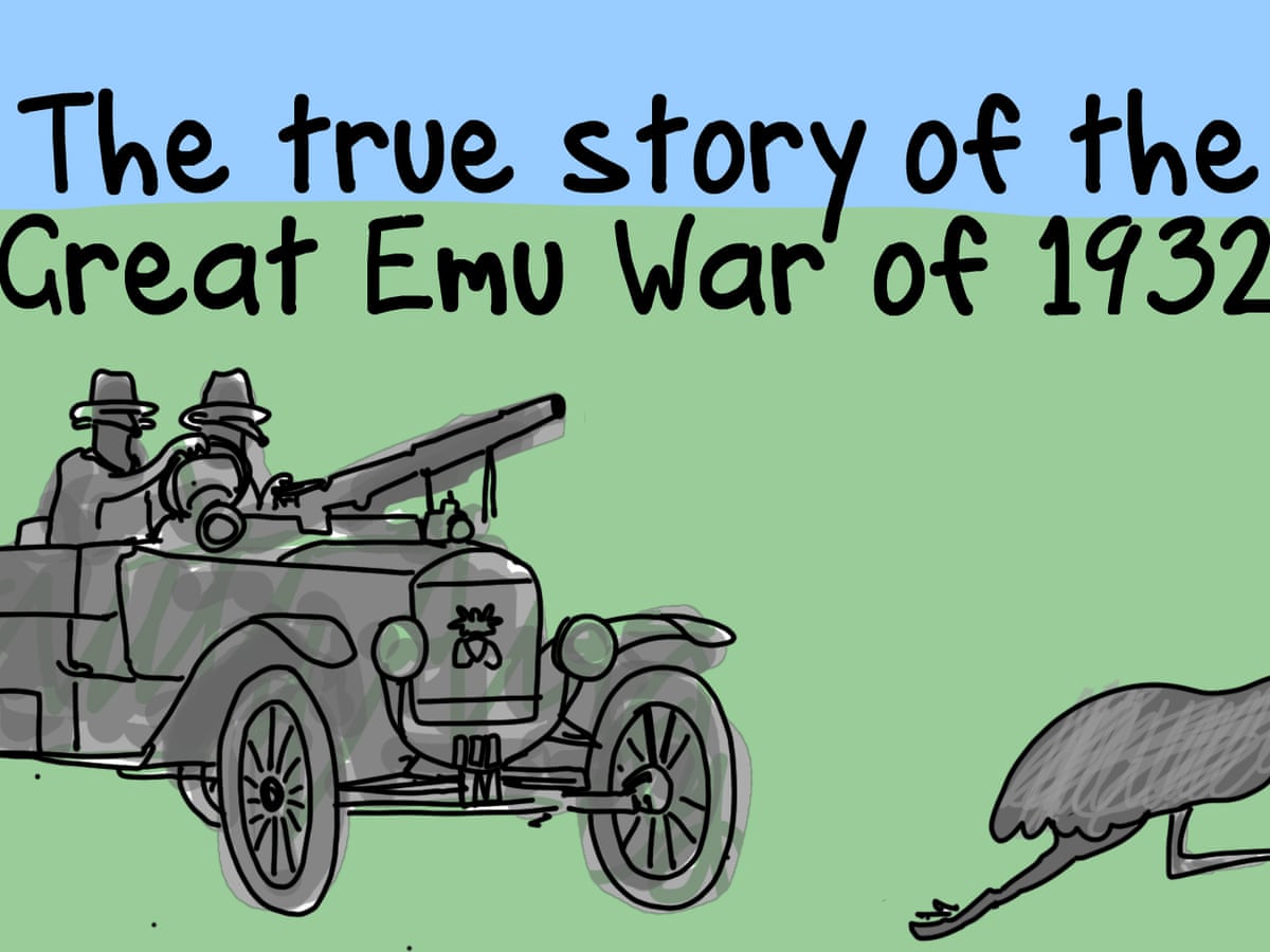 This Is The Story Of How Australia Went To War With Emus And Lost First Dog On The Moon Opinion The Guardian