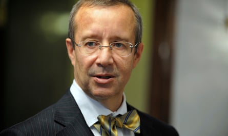 Estonian president Toomas Hendrik Ilves is a trained psychologist with degrees from Columbia and the University of Pennsylvania