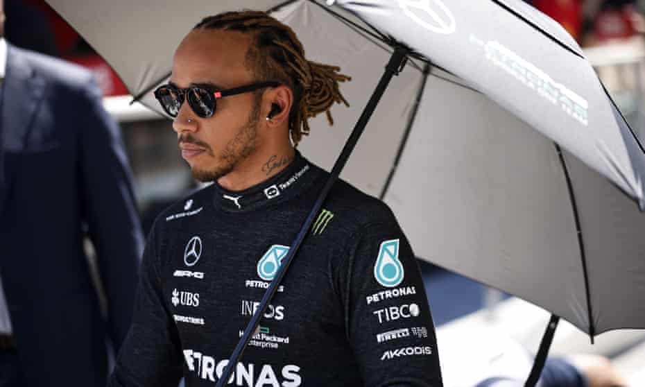 Lewis Hamilton expects to race in F1 Canadian GP despite back pain in Baku | Lewis Hamilton | The Guardian