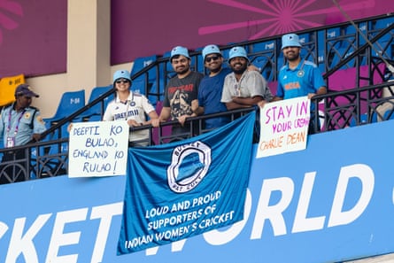 Members of the Bucket Hat Cult during India’s run to the Women’s World Cup final