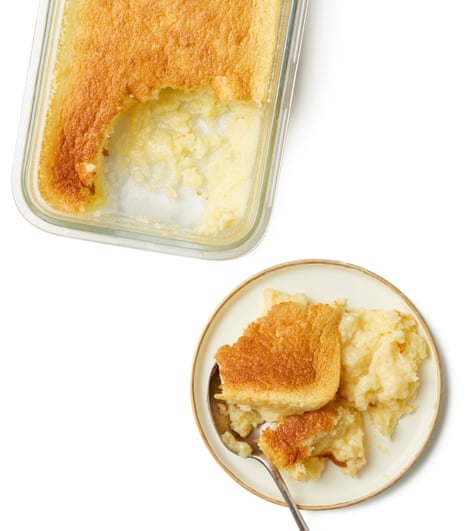 Magic Pudding Recipe How to make the perfect self-saucing lemon pudding – recipe | Dessert ...