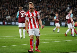 Moritz Bauer after a missed chance.