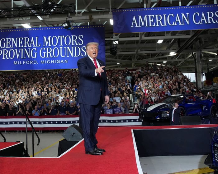 Trump is determined to pursue his trade war – and he may be difficult to stop — image supplied by The Guardian US's feed