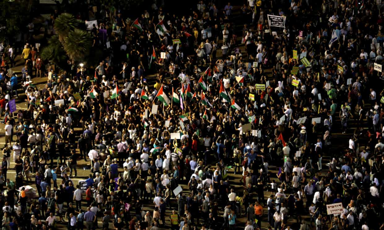 Arab minority rallies against Israel's nation state law