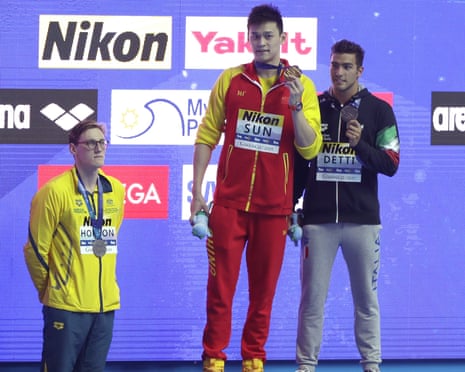 Sun Yang, Mack Horton
