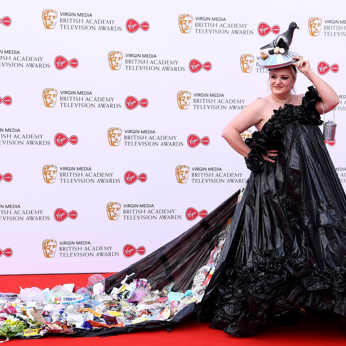 Wash windows Planting trees Etna Why Daisy May Cooper in a bin bag was the best-dressed person at the Baftas  | Suzanne Moore | The Guardian