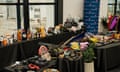 A range of goods left behind at the airport that are being auctioned by Sydney Airport.