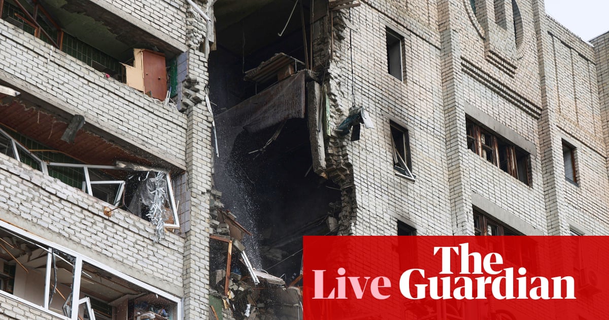Ukraine launches drone attack on Russian oil refining facilities – Europe live