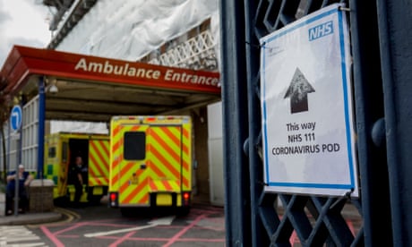 Nearly a third of English hospital trusts exceed first peak of Covid patients