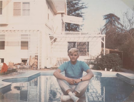 Hockney in Los Angeles in 1964.