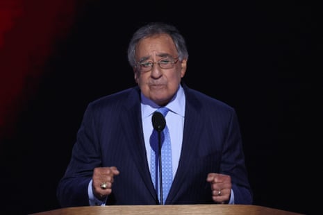 a man in front of microphones