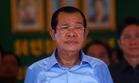 Hun Sen, a former member of the Khmer Rouge, has been in power since 1985.