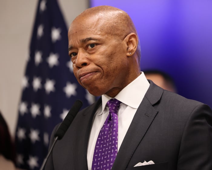 Eric Adams drops out of New York City mayoral race