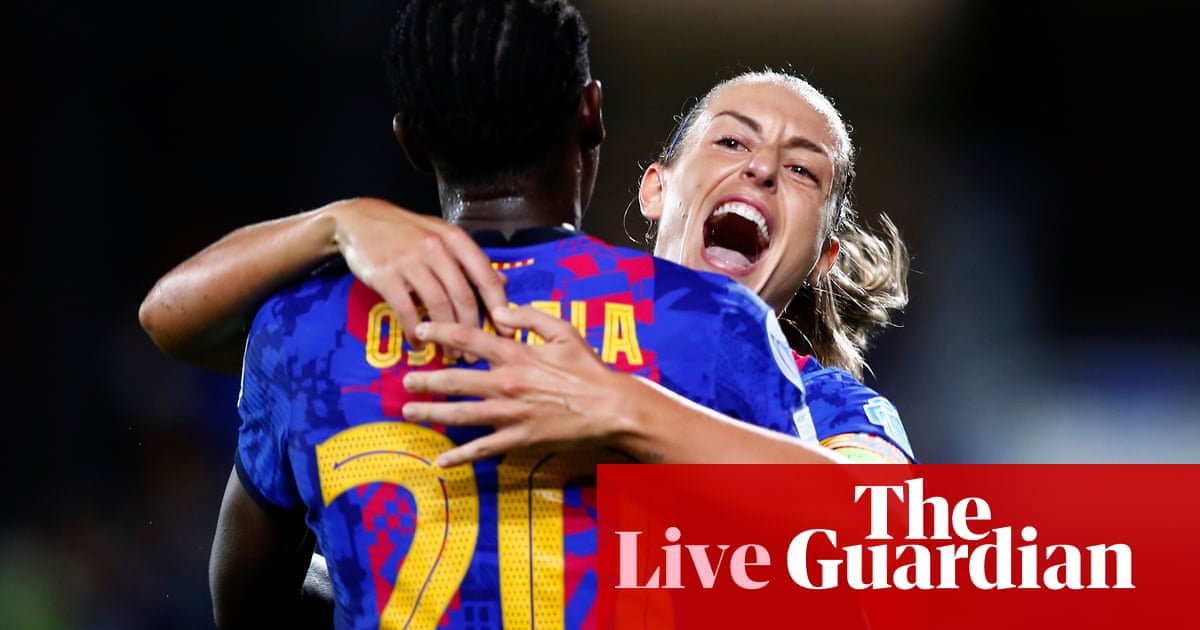 Barcelona 4-1 Arsenal: Women’s Champions League – live!