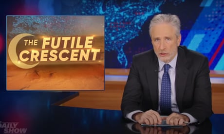 Jon Stewart on US support of Israel: ‘America knows this is wrong’