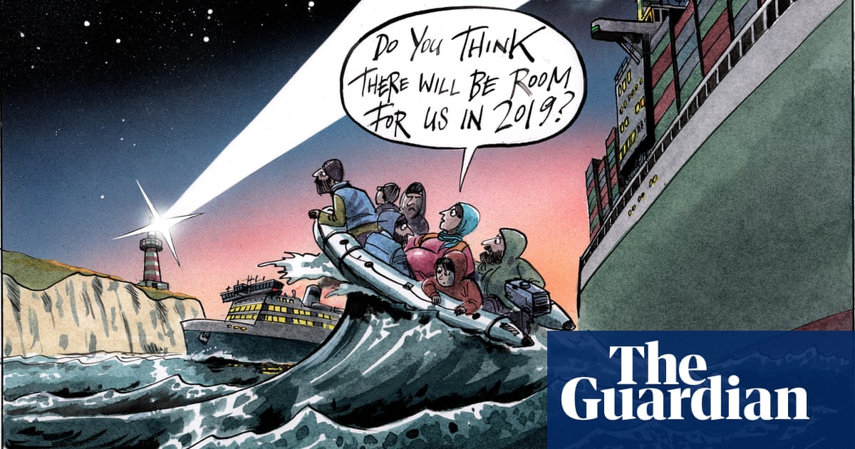Peter Schrank on the prospects for refugees in 2019 – cartoon | Opinion |  The Guardian