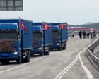 Russia and North Korea open first road bridge across their shared border