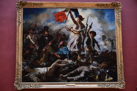 The Louvre - Liberty Leading the People by Eugène Delacroix is an iconic work.