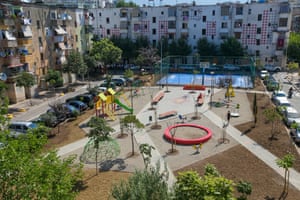 A playground in Tirana.