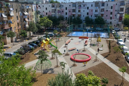 A playground in Tirana.