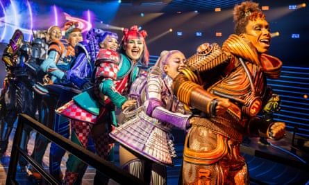 Jeevan Braich as Rusty, right, with the cast of Starlight Express. Jeevan Braich as Rusty, right, with the cast of Starlight Express.