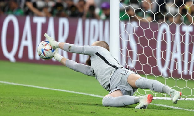 Andrew Redmayne makes the winning save.