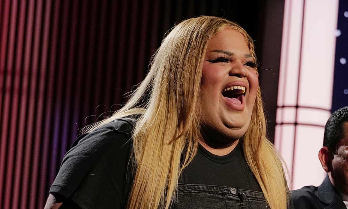 Jools Lebron laughs during her appearance on Jimmy Kimmel Live! on 19 August 2024