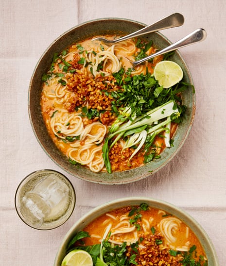Meera Sodha's vegan recipe for peanut butter ramen Noodles The