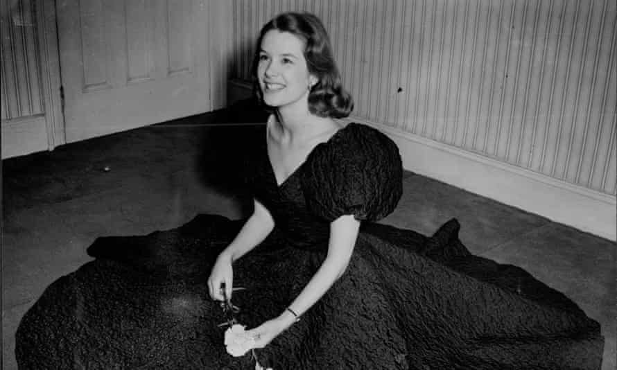 Sally Ann Howes on her 21st birthday in 1951.