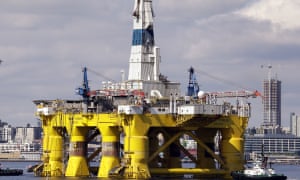 A Royal Dutch Shell rig