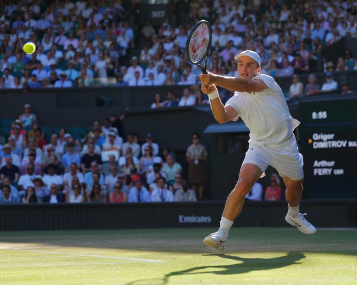 Arthur Fery outlasts Grigor Dimitrov in thriller to extend Wimbledon fairytale