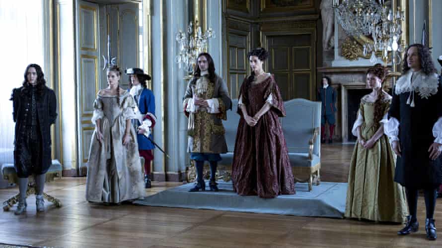 All the king’s ladies … Versailles.