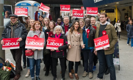 Labour activists in Wandsworth, April 2018.