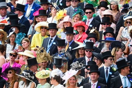 The crowds at Royal Ascot were up year-on-year yesterday.