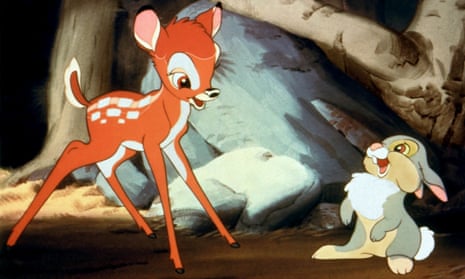 Bambi and Thumper in the 1942 Disney film Bambi. 